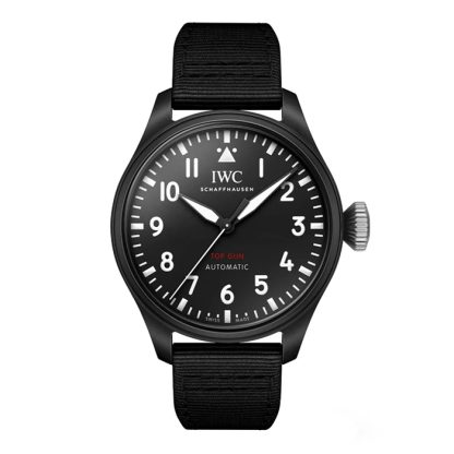 IWC Big Pilot Top Gun 43mm herreur sort IW329801