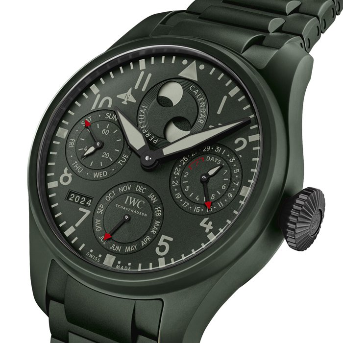 IWC Big Pilot's Watch Perpetual Calendar Top Gun Woodland IW503101 - Billede 3