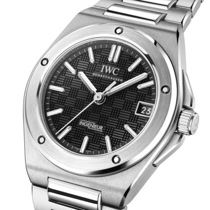 IWC Ingenieur Automatic 35mm Dameur Sort IW324906 - Billede 2