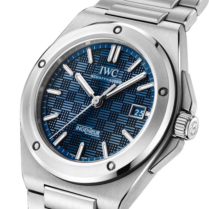 IWC Ingenieur Automatic 40mm herreur blå IW328907 - Billede 2