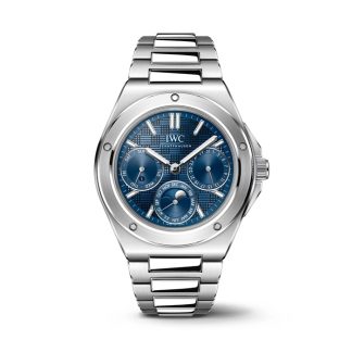 IWC Ingenieur Perpetual Calendar 41mm Herreur Blå IW344903