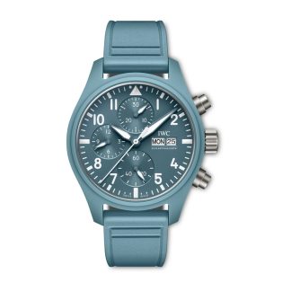 IWC Pilot Automatic Limited Edition 41mm herreur blå stofrem IW389409