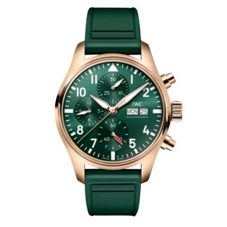 IWC Pilot Chronograph 41mm herreur grøn IW388110