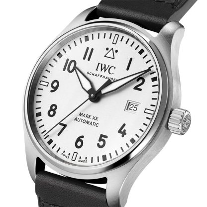 IWC Pilot Mark XX 40mm herreur hvid IW328207 - Billede 3
