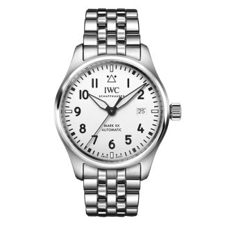 IWC Pilot Mark XX 40mm herreur hvid IW328208