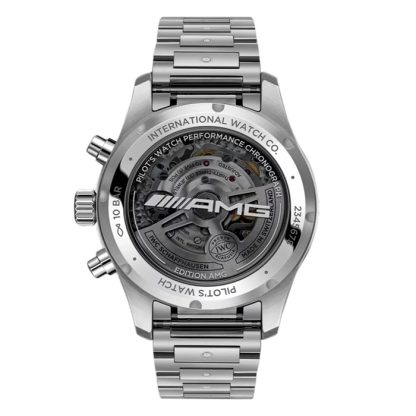 IWC Pilot Performance Chronograph 41mm AMG herreur sort titanium IW388304 - Billede 2