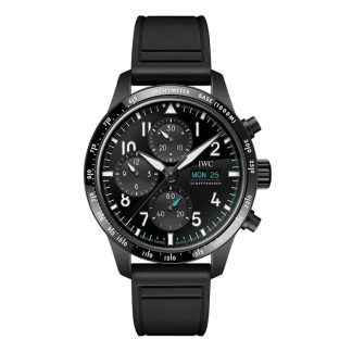 IWC Pilot Performance Chronograph 41mm Mercedes AMG Petronas Formula OneTM Team herreur sort gummi IW388306