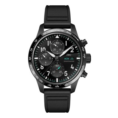 IWC Pilot Performance Chronograph 41mm Mercedes AMG Petronas Formula OneTM Team herreur sort gummi IW388306