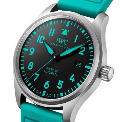 IWC Pilot Watch Mark XX Mercedes AMG PETRONAS Formula One™ Team 40mm Herreur Sort IW328210 - Billede 3