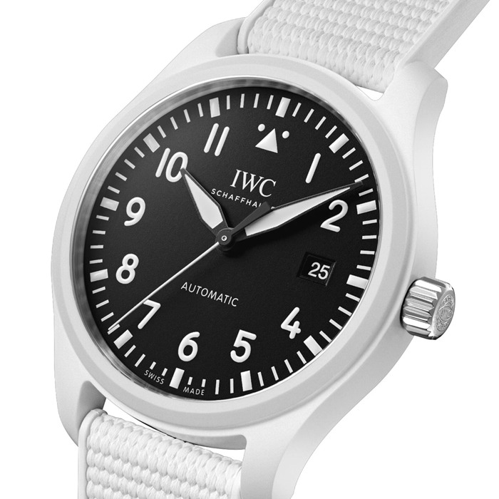 IWC Pilot's Automatic 41mm Top Gun Lake Tahoe herreur sort IW328104 - Billede 3