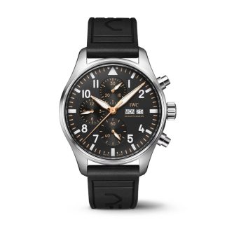 IWC Pilot's Chronograph 43mm APXGP Herreur Sort IW378009
