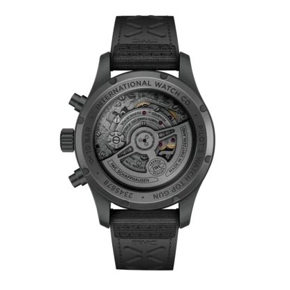 IWC Pilot's Chronograph Top Gun Ceratanium 41mm herreur sort IW388106 - Billede 2