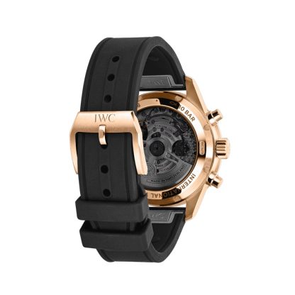 IWC Pilot's Performance Chronograph 41mm herreur sort gummi IW388309 - Billede 4