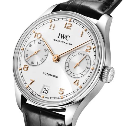 IWC Portugieser Automatic 42 Silver Moon IW501701 - Billede 3