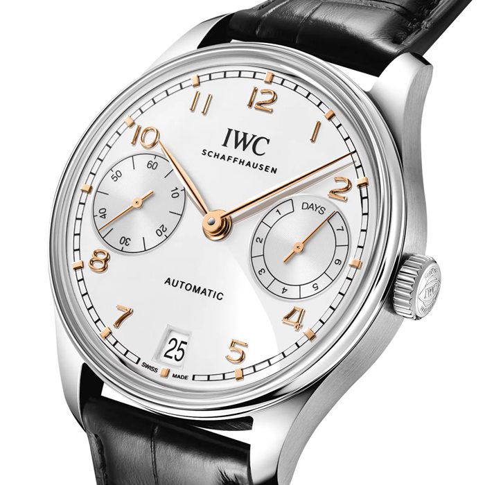 IWC Portugieser Automatic 42 Silver Moon IW501701 - Billede 3