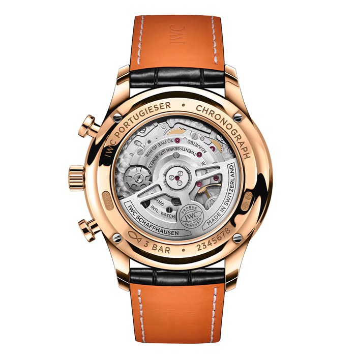IWC Portugieser Chronograph 41 Obsidian IW371625 - Billede 2