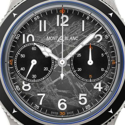Montblanc 1858 Automatic Chronograph 0 Oxygen The 8000 42mm herreur 130983 - Billede 5