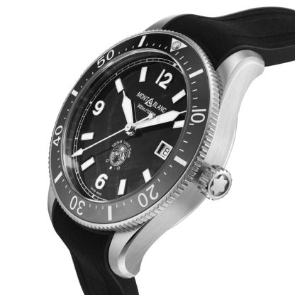 Montblanc 1858 Iced Black Sea 41mm herreur 129372 - Billede 5