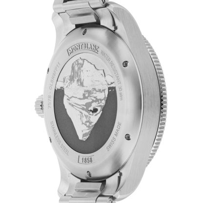 Montblanc 1858 Iced Blue Sea 41mm herreur 129369 - Billede 4