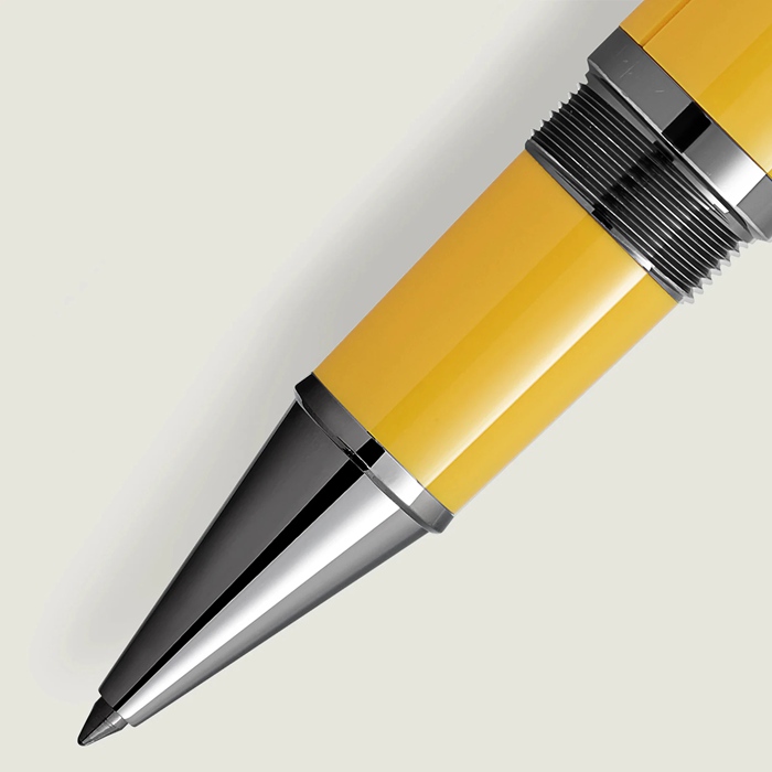 Montblanc Great Characters Enzo Ferrari Special Edition Giallo Modena Rollerball 130662 - Billede 2