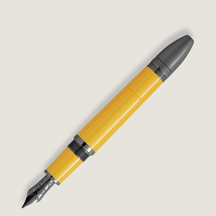 Montblanc Great Characters Enzo Ferrari Special Edition Giallo Modena fyldepen 130661 - Billede 3