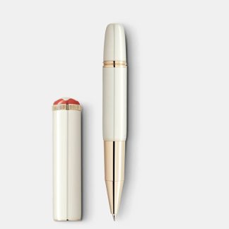 Montblanc Heritage Rouge et Noir Baby Special Edition Elfenbensfarvet Rollerball 128122