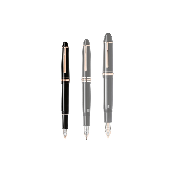 Montblanc Meisterstuck Rose Gold Coated fyldepen 132485 - Billede 4