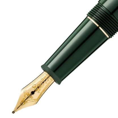 Montblanc Meisterstück The Origin Collection Classique fyldepen Grøn 131342 - Billede 2