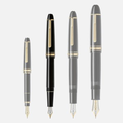 Montblanc Meisterstuck guldbelagt fyldepen 132464 - Billede 4