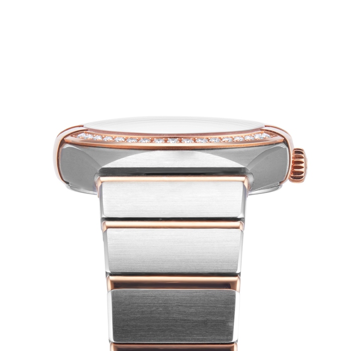 Omega Constellation 28 mm dameur hvid O13125286055001 - Billede 4