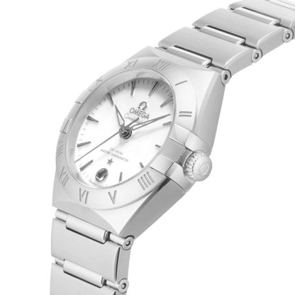 Omega Constellation 29 mm stål på stål dameur O13110292005001 - Billede 3