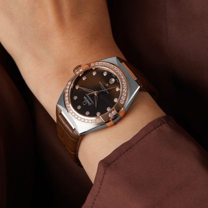 Omega Constellation 36 mm dameur O13128362063001 - Billede 4