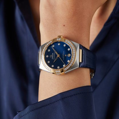Omega Constellation 36mm dameur O13128362053001 - Billede 3