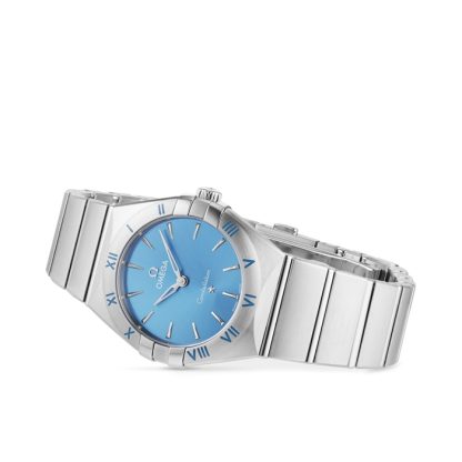 Omega Constellation Co-Axial 28mm dameur blå O13110286003001 - Billede 4
