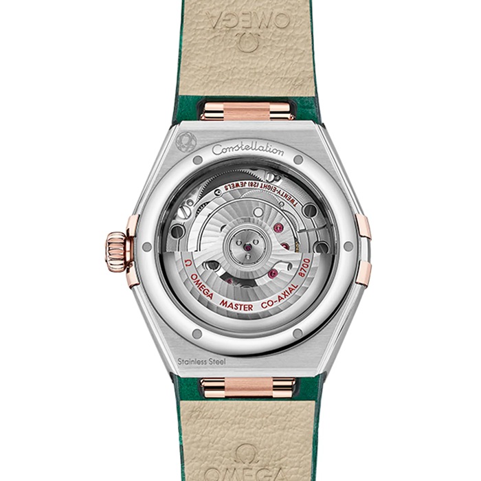 Omega Constellation Co-Axial Master Chronometer 29 mm dameur grøn O13128292099001 - Billede 2