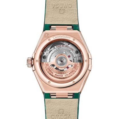 Omega Constellation Co-Axial Master Chronometer 29 mm dameur grøn O13153292099002 - Billede 2