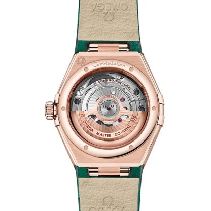 Omega Constellation Co-Axial Master Chronometer 29 mm dameur grøn O13158292099004 - Billede 2