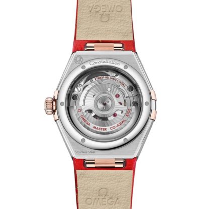 Omega Constellation Co-Axial Master Chronometer 29 mm dameur rød O13128292099002 - Billede 2