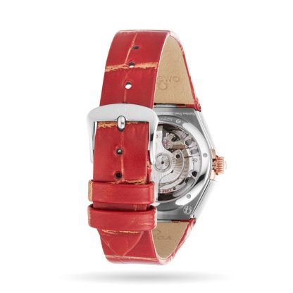 Omega Constellation Co-Axial Master Chronometer 29 mm dameur rød O13128292099002 - Billede 4