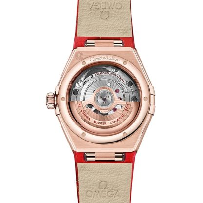 Omega Constellation Co-Axial Master Chronometer 29 mm dameur rød O13158292099005 - Billede 2