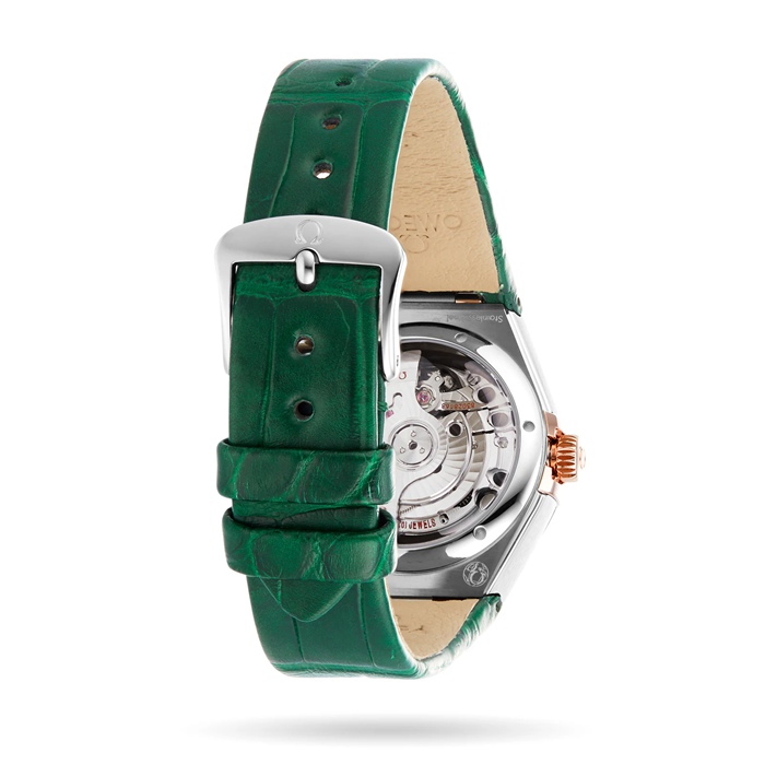 Omega Constellation Co-Axial Master Chronometer 29mm dameur grøn O13123292099001 - Billede 4