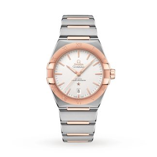 Omega Constellation Co-Axial Master Chronometer 39mm herreur hvid O13120392002001