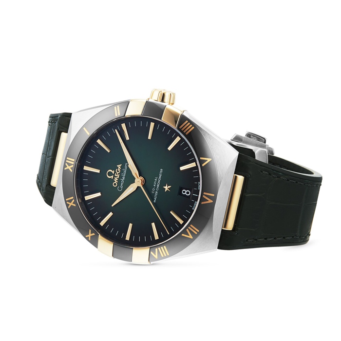 Omega Constellation Co-Axial Master Chronometer 41mm Herreur Grøn O13123412110001 - Billede 3