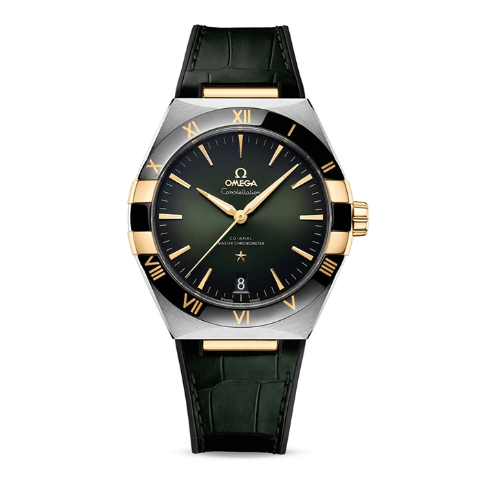 Omega Constellation Co-Axial Master Chronometer 41mm Herreur Grøn O13123412110001