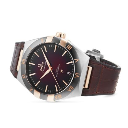 Omega Constellation Co-Axial Master Chronometer 41mm herreur rød O13123412111001 - Billede 3