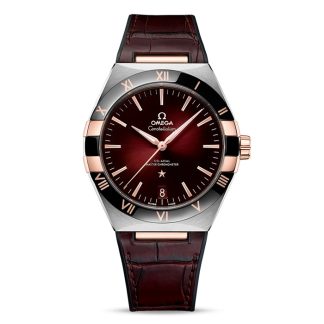Omega Constellation Co-Axial Master Chronometer 41mm herreur rød O13123412111001