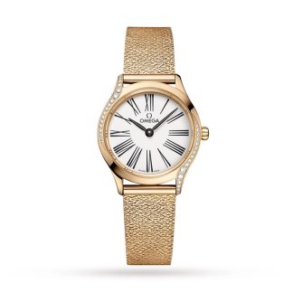 Omega De Ville Mini Trésor Quartz 26mm Moonshine™ Guld O42855266004001