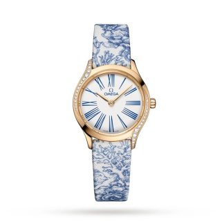 Omega De Ville Mini Trésor Quartz 26mm Moonshine™ Guld O42857266004001