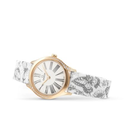 Omega De Ville Mini Trésor Quartz 26mm Moonshine™ Guld O42857266004002 - Billede 3
