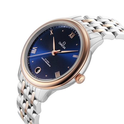 Omega De Ville Prestige 34 mm dameur blå O43420342003001 - Billede 5